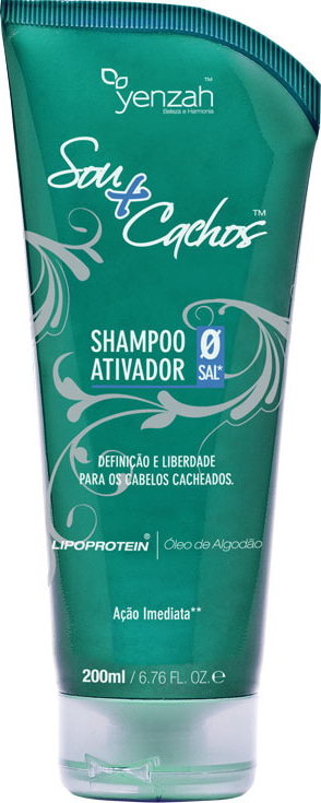 Yenzah Sou+Cachos Shampoo Ativador - Shampoo 200ml