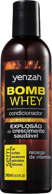 Yenzah Whey Bomb Cream Explosão de Crescimento - Condicionador 240ml