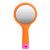 Océane Femme Rainbow Brush Laranja - Escova Almofadada Pequena