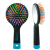 Océane Femme Rainbow Brush Preta - Escova Almofadada Pequena