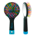 Océane Femme Rainbow Brush Preta - Escova Almofadada Pequena