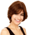 Crown Wigs Amanda Cor Castanho Claro - Peruca 25cm