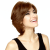 Crown Wigs Amanda Cor Castanho Claro - Peruca 25cm