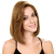 Crown Wigs Bianca Cor Castanho Claro/Louro Médio - Peruca 30cm