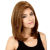 Crown Wigs Carol Cor Louro Claro/Escuro - Peruca 35cm