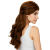 Crown Wigs Estela Cor Castanho Médio/Claro - Peruca 56cm