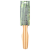 Orgânica Bambu Retangular - Escova de Cabelo