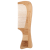 Orgânica Bambu Cabo Médio - Pente de Cabelo