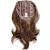 Hairdo Ondulado - Avelã 45 Cm