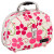 Belliz Eva Média Teen - Maleta Estampa Flores Rosa