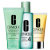 Kit Clinique Sistema 3 Passos Pele 4 Oleosa (3 produtos)