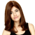 Crown Wigs Diana Cor Castanho Claro - Peruca 45cm