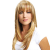 Hairdo Franja Dourado Com Californianas