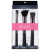 Kit de Pincéis Belliz Unique Preto e Cobre (3 produtos)