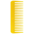 Océane Femme Color Comb Wide Amarelo - Pente