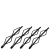 Océane Femme Complete My Look 14 Black - Grampos de Cabelo