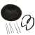 Océane Femme Complete My Look 166 Black - Kit de Coque Rosquinha