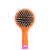 Océane Femme Rainbow Brush Laranja - Escova Almofadada Pequena