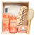 Kit Banho Orgânica Natural Pêssego & Flor de Lótus (6 produtos)