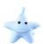 Orgânica Bath Toy Estrela Azul - Esponja de Banho
