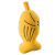 Orgânica Bath Toy Peixinho Amarelo - Esponja de Banho