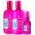 Lee Stafford Poker Straight Cleansing & Shine Kit (3 Produtos)