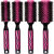 Vertix Escovas Pink Zebra Kit (4 Produtos)