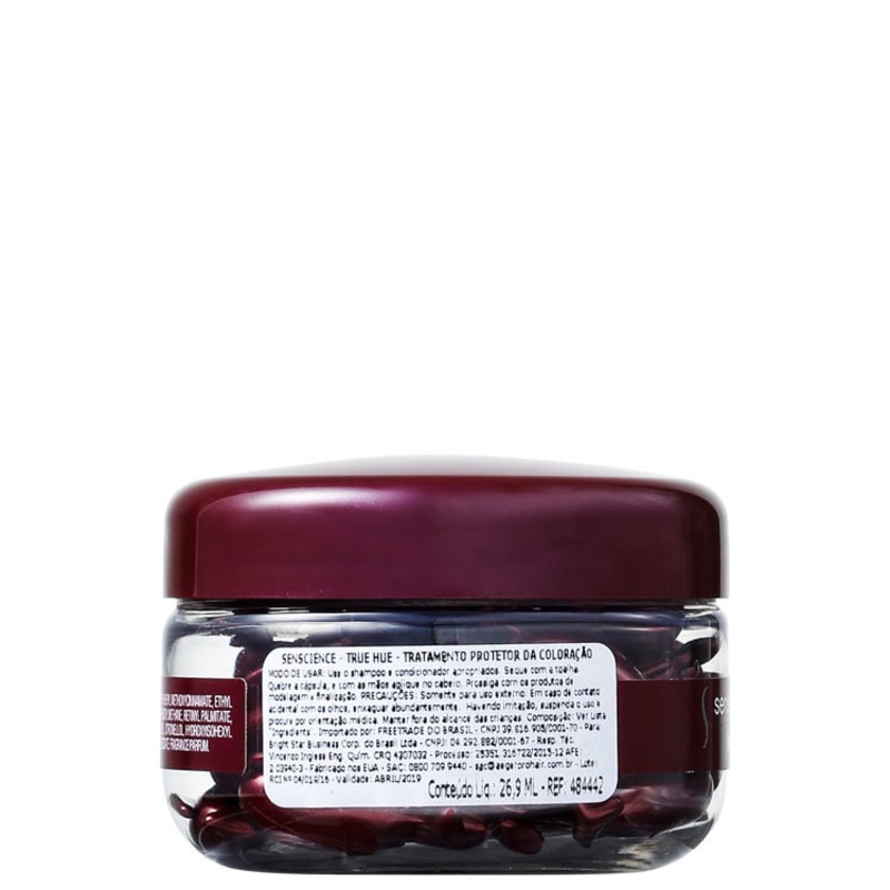 Senscience True Hue Color Protecting - Cápsulas de Tratamento 26,9ml