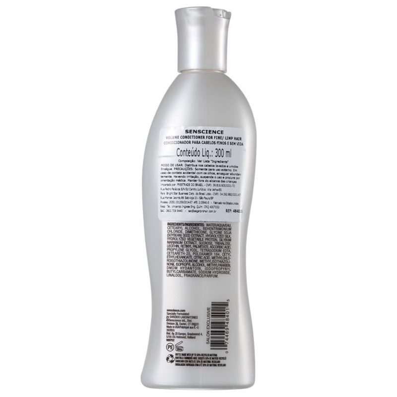 Senscience Volume Conditioner - Condicionador 300ml