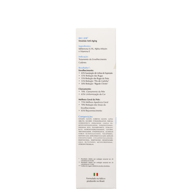 Ada Tina Bio-IDB - Emulsão Anti-Idade 30ml