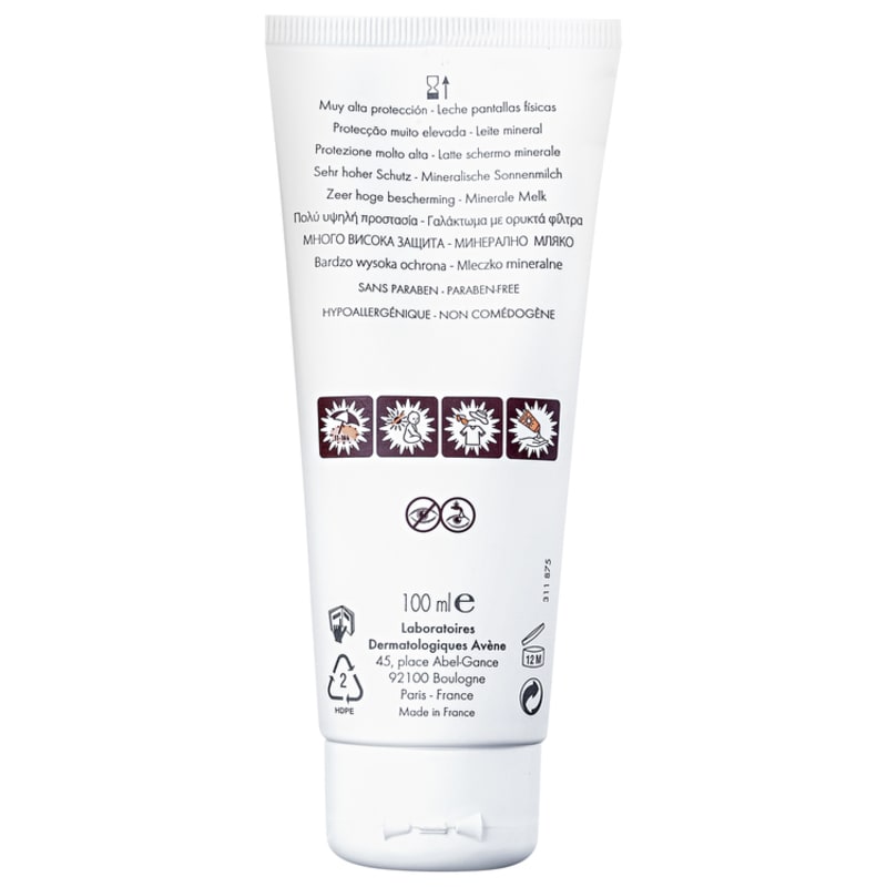 Avène Très Haute Protection Lait Mineral - Protetor Solar 100ml