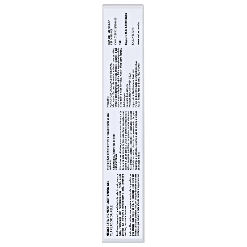 Melora Neostrata - Gel Clareador de Manchas 40g