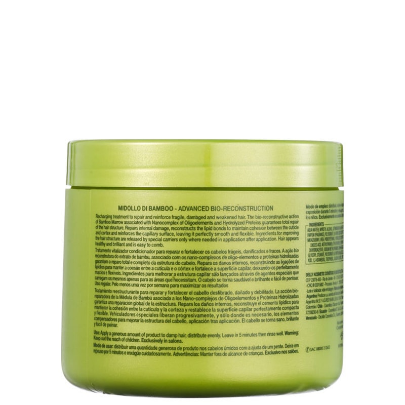 Alfaparf Midollo di Bamboo Recharging Mask - Máscara 500ml