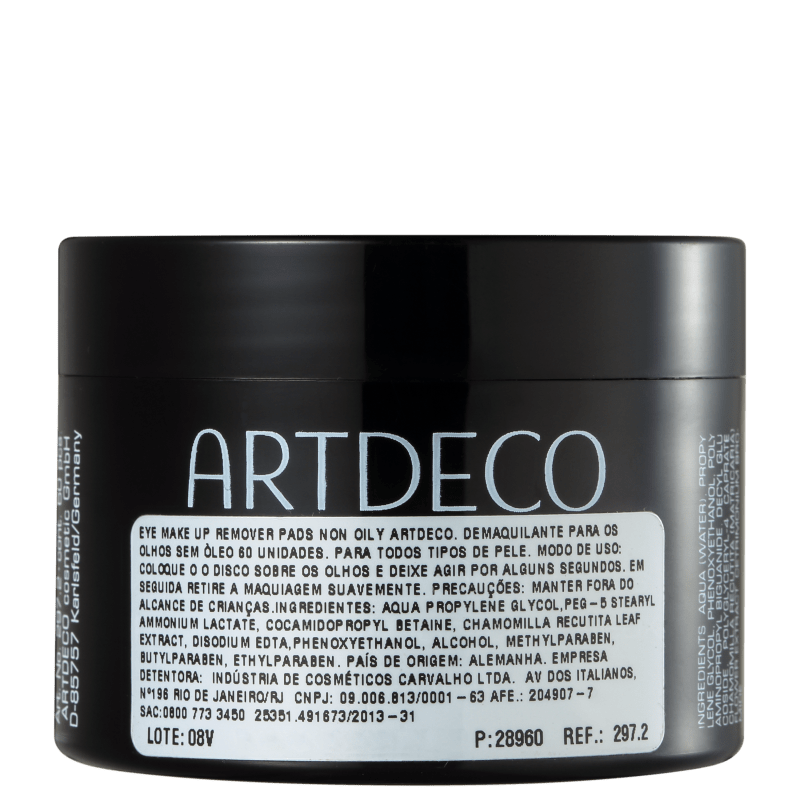 Artdeco Eye Make Up Remover Pads Non Oily - Demaquilante em Discos