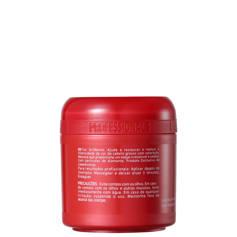 Wella Professionals Brilliance Mask Cabelo Grosso - Máscara de Tratamento 150ml