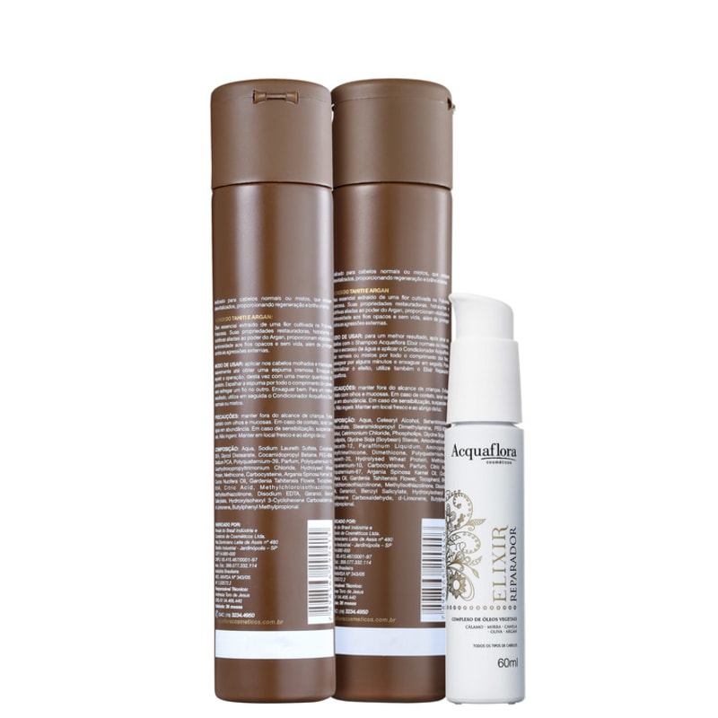 Acquaflora Elixir Normais ou Mistos Kit (3 Produtos) Beleza na 