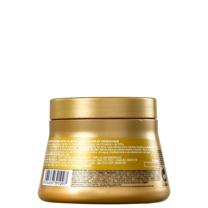 L'Oréal Professionnel Mythic Oil Masque - Máscara de Tratamento 200ml