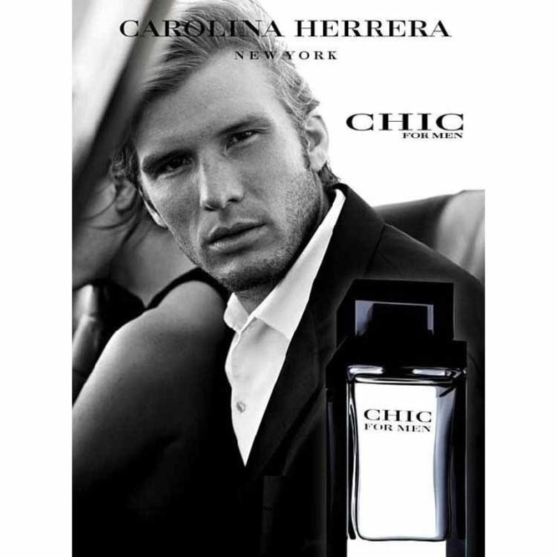 Chic For Men Carolina Herrera Eau de Toilette - Perfume Masculino 100ml