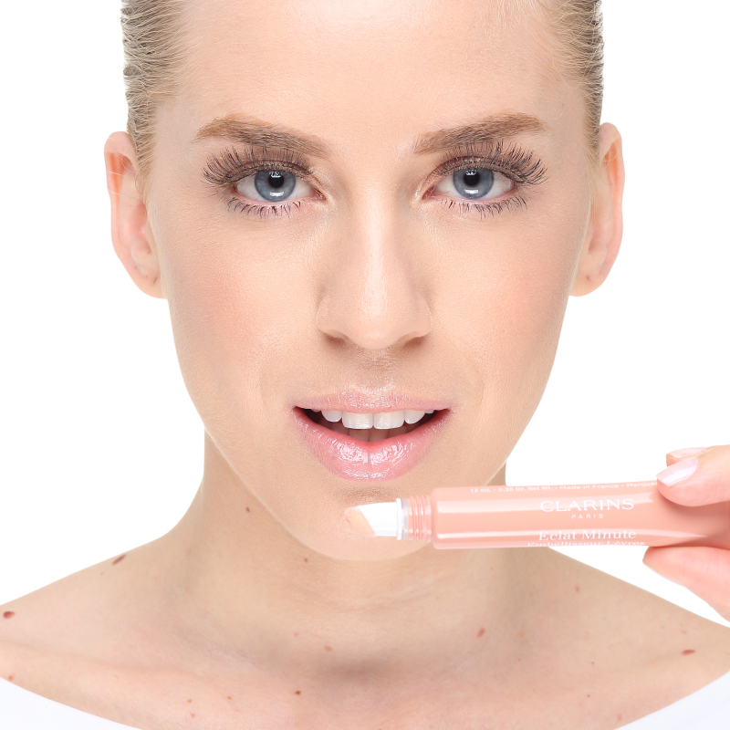 Clarins Eclat Minute Embellisseur Lèvres 03 Reflet Beige - Brilho Labial 15ml