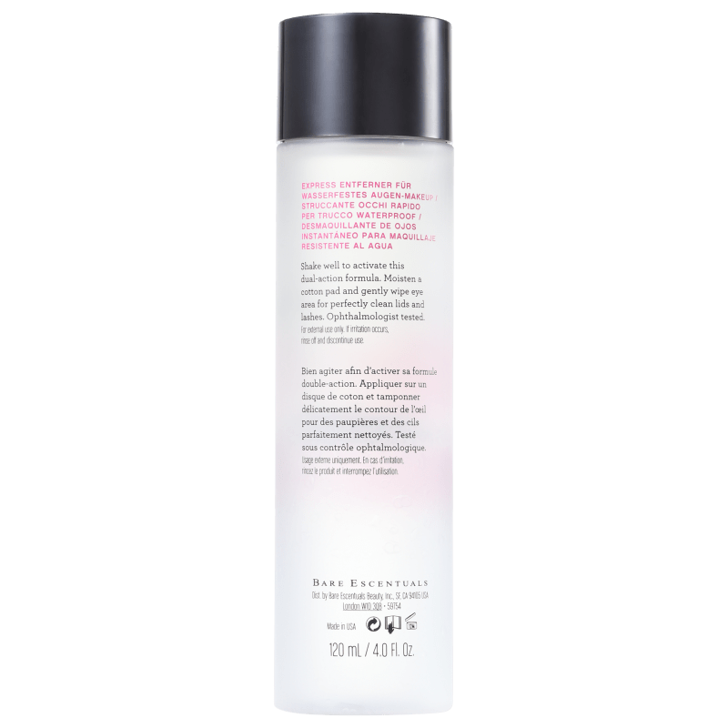 bareMinerals Instant Waterproof Eye Makeup Remover - Água Demaquilante para Olhos 120ml