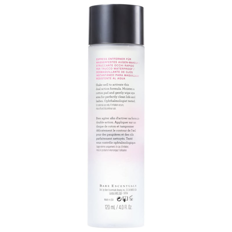 bareMinerals Instant Waterproof Eye Makeup Remover - Água Demaquilante para Olhos 120ml