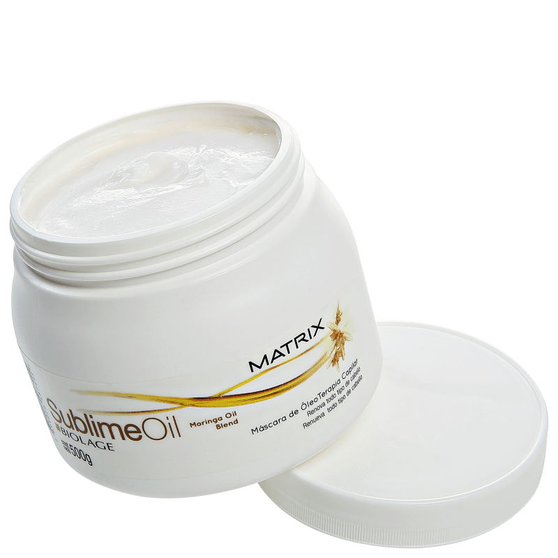 Matrix Biolage Sublime Oil Máscara de Óleo Terapia - Tratamento 500g