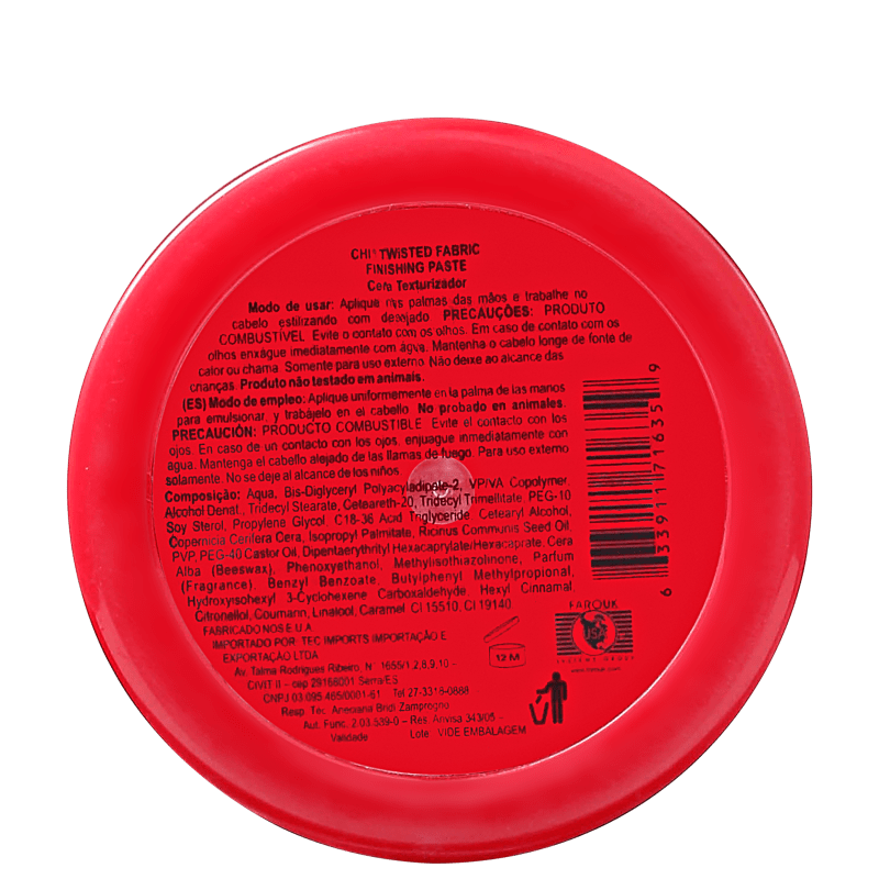 CHI Twisted Fabric - Cera Finalizadora 74g