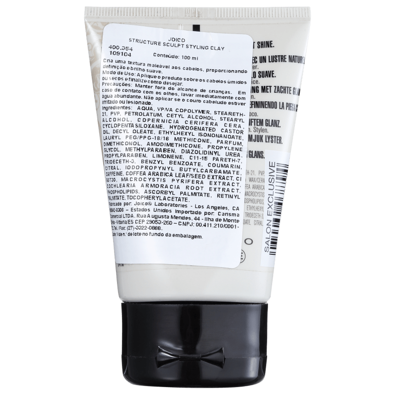 Joico Structure Sculpt Styling Clay - Pasta Modeladora 100ml