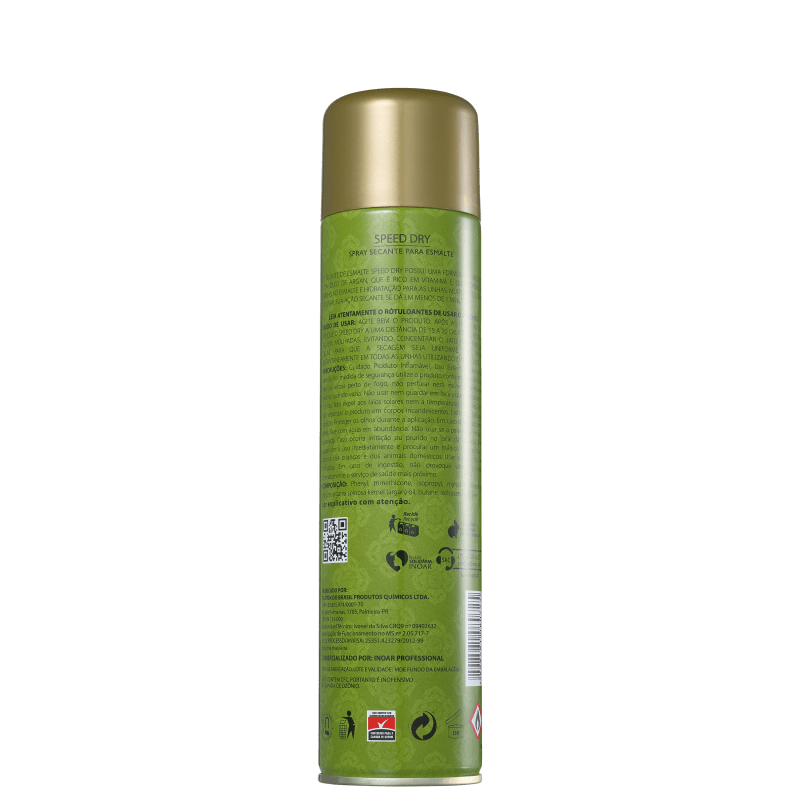 Inoar Speed Dry - Spray Secante para Esmalte 400ml