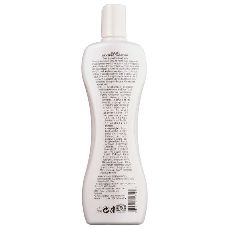 Biosilk Condition Smoothing Conditioner - Condicionador 355ml