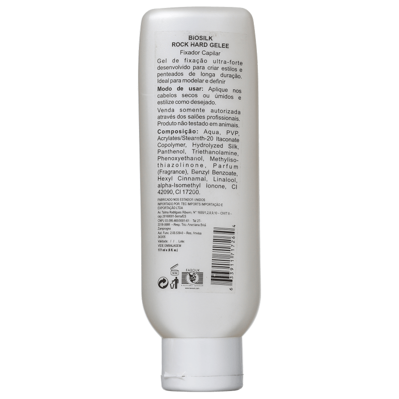 Biosilk Style Rock Hard Gelee - Gel Fixador 177ml
