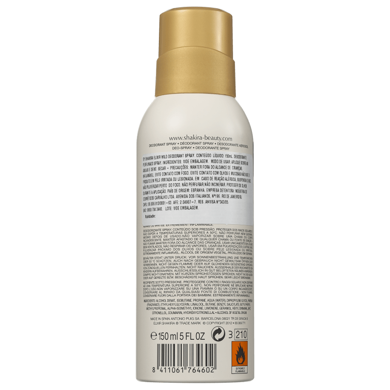 Shakira Elixir - Desodorante Feminino 150ml