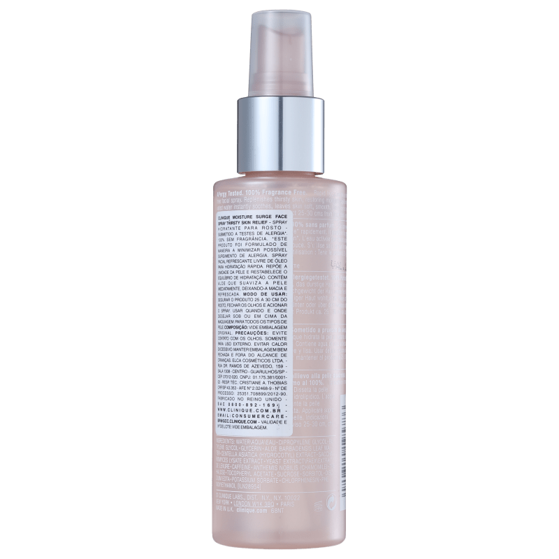 Clinique Moisture Surge Face Spray - Hidratante Facial 125ml