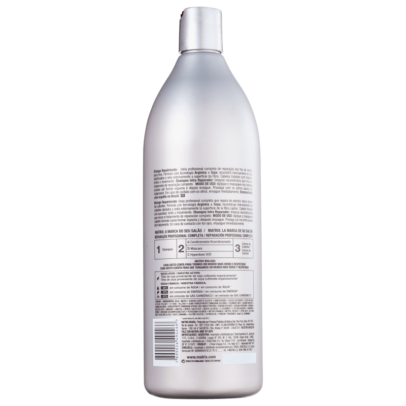 Matrix Biolage Repairinside Shampoo Intra Reparador - Shampoo Reparador 1000ml